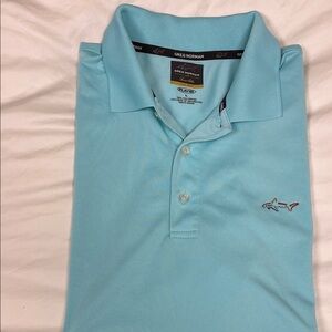 Greg Norman Collection Men's Sky Blue Polo